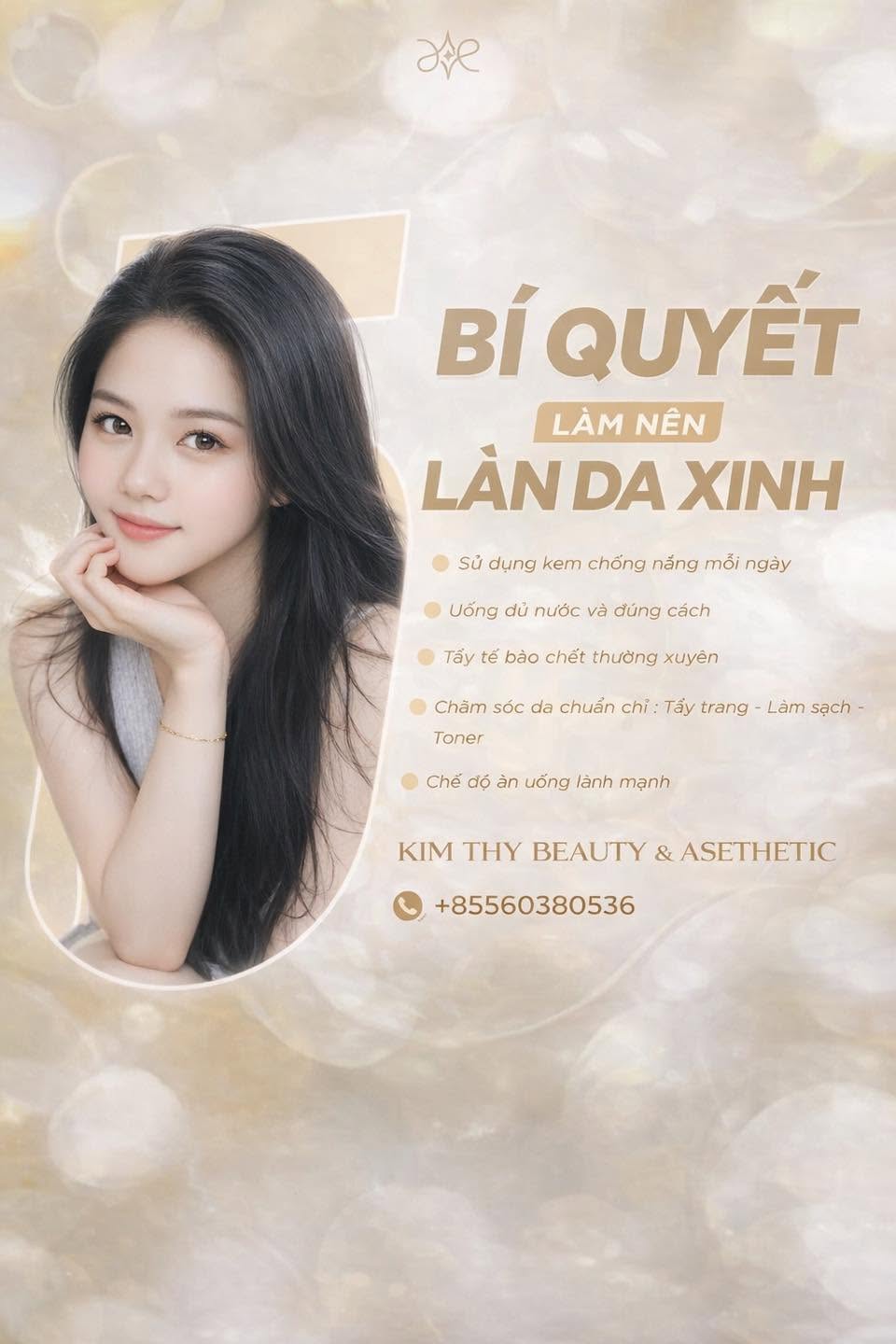 Liệu trình chăm sóc tại Kim Thy Beauty Spa